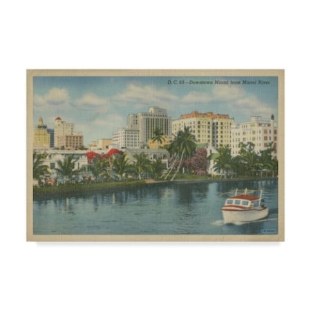 Unknown 'Miami Beach Viii' Canvas Art,30x47